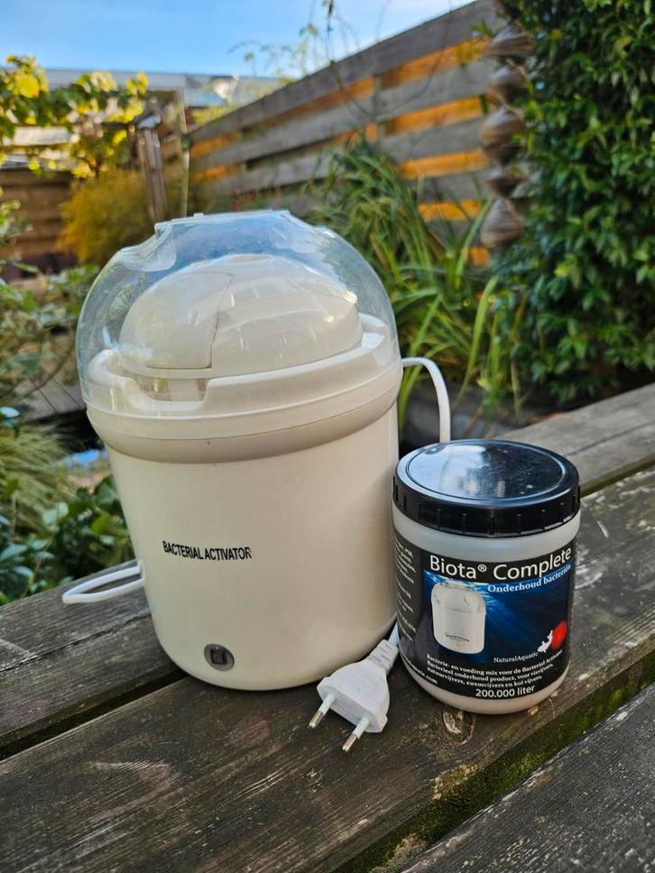Vijver Bacteriën Activator + Biota Complete, Tuin en Terras, Vijver-toebehoren, Gebruikt, Vijverfilter, Ophalen