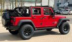 ‼️JEEP WRANGLER JK 3.8 V6 SAHARA EXTREME SOFTTOP YOUNGTIMER, Auto's, Jeep, Zwart, Cabriolet, Leder, Bedrijf