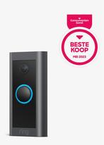 Ring video deurbel bedraad en draadloze deurbel voor binnen, Ophalen of Verzenden, Bewegingsdetectiesensor, Gebruikt, Bedraad