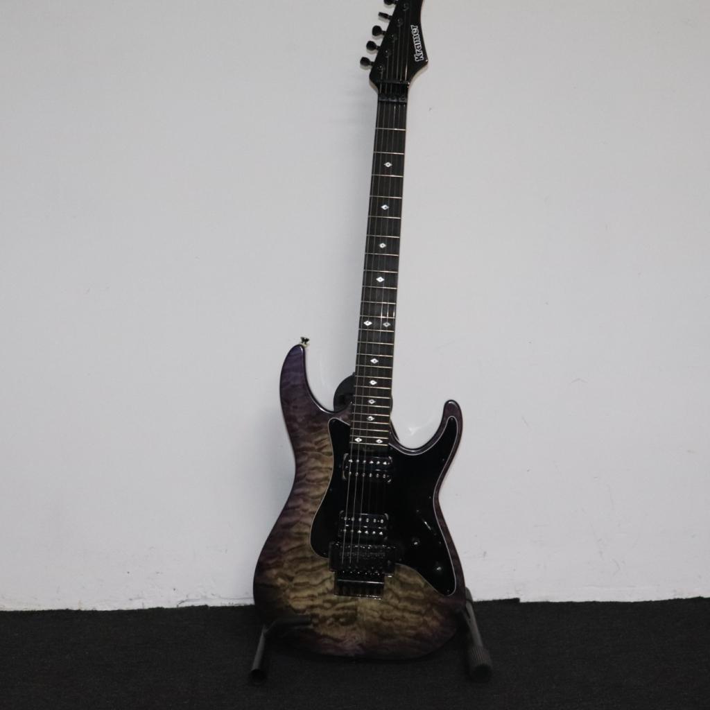 Kramer Guitars Quilt HHFR Ultraviolet Burst, Muziek en Instrumenten, Snaarinstrumenten | Gitaren | Elektrisch, Flex Ltd., Zo goed als nieuw