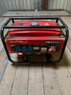 Kraftwelle KW6500 Aggregaat Benzine, Doe-het-zelf en Verbouw, Aggregaten, Ophalen of Verzenden, Gebruikt, 5 tot 10 kVA, Benzine