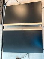 2x AOC Monitor - Ideaal voor Thuiswerk of Kantoor, Computers en Software, Monitoren, Full HD, Ophalen of Verzenden, Ingebouwde speakers