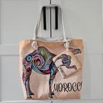 Shopper met kameelprint en bijpassend portemonneetje, Ophalen of Verzenden, Zo goed als nieuw, Shopper