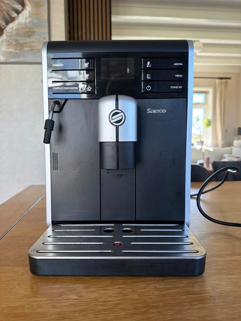 Saeco Moltio volautomatische espressomachine, Afneembaar waterreservoir, Gebruikt, Koffiemachine, 4 tot 10 kopjes