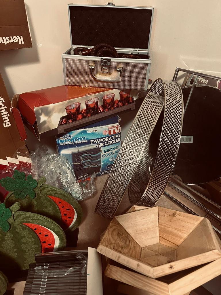 Verschillende rommelmarkt spullen, Ophalen, Gebruikt