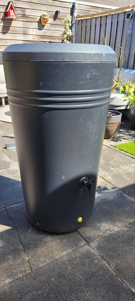 Elho Regenton 200L met kraantje, Ophalen, Kunststof, Met kraantje, 150 liter of meer