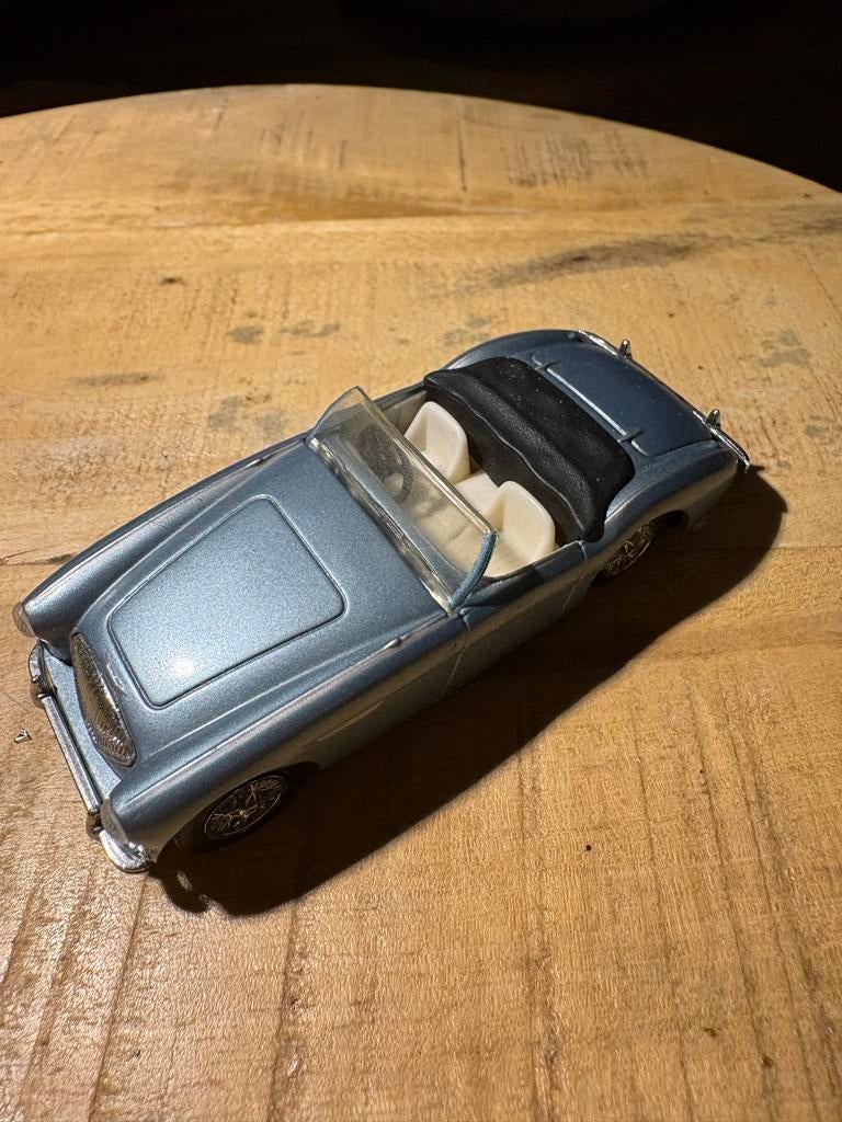 Blauwe Austin Healey, Ophalen of Verzenden, Gebruikt, Auto, Dinky Toys