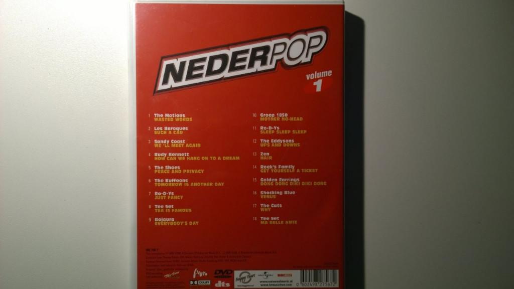 Nederpop Volume 1 (DVD), Alle leeftijden, Ophalen of Verzenden, Zo goed als nieuw, Muziek en Concerten
