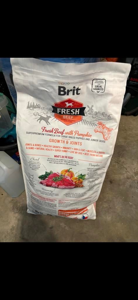 “Brit Fresh Beef Puppy 12kg – Nieuw”, Ophalen of Verzenden, Hond