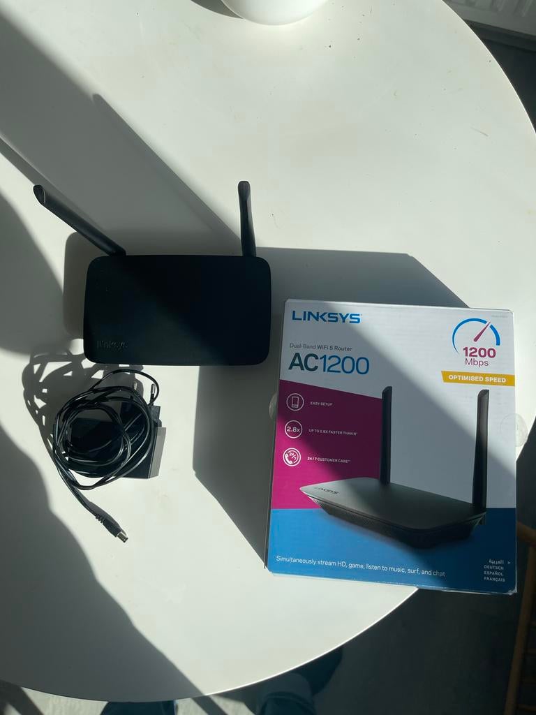 Linksys E5400 AC1200 Dual-Band WiFi 5 Router, Verzenden, Gebruikt, Router