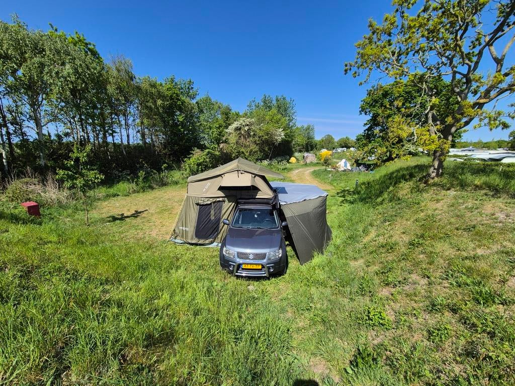 Dare to be Different 140L daktent + ondertent, Caravans en Kamperen, Tenten, Ophalen, Gebruikt, Tot en met 2