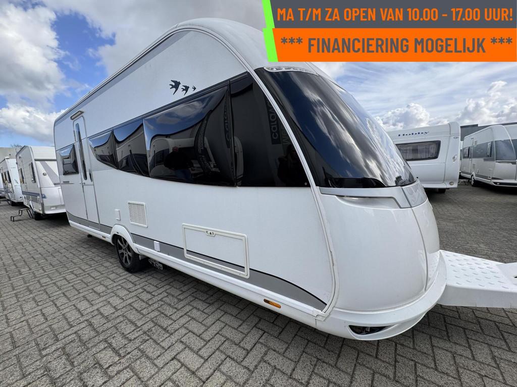 Hobby PREMIUM 495 UL, ENKELE BEDDEN, RONDZIT, MOVER VOORTENT, Mover, Rondzit, Hobby, 7 tot 8 meter