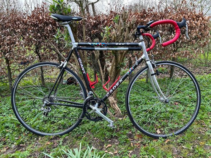 Racefiets, Fietsen en Brommers, Fietsen | Racefietsen, Gebruikt, Giant, 15 tot 20 versnellingen, 28 inch, Carbon, 57 tot 61 cm