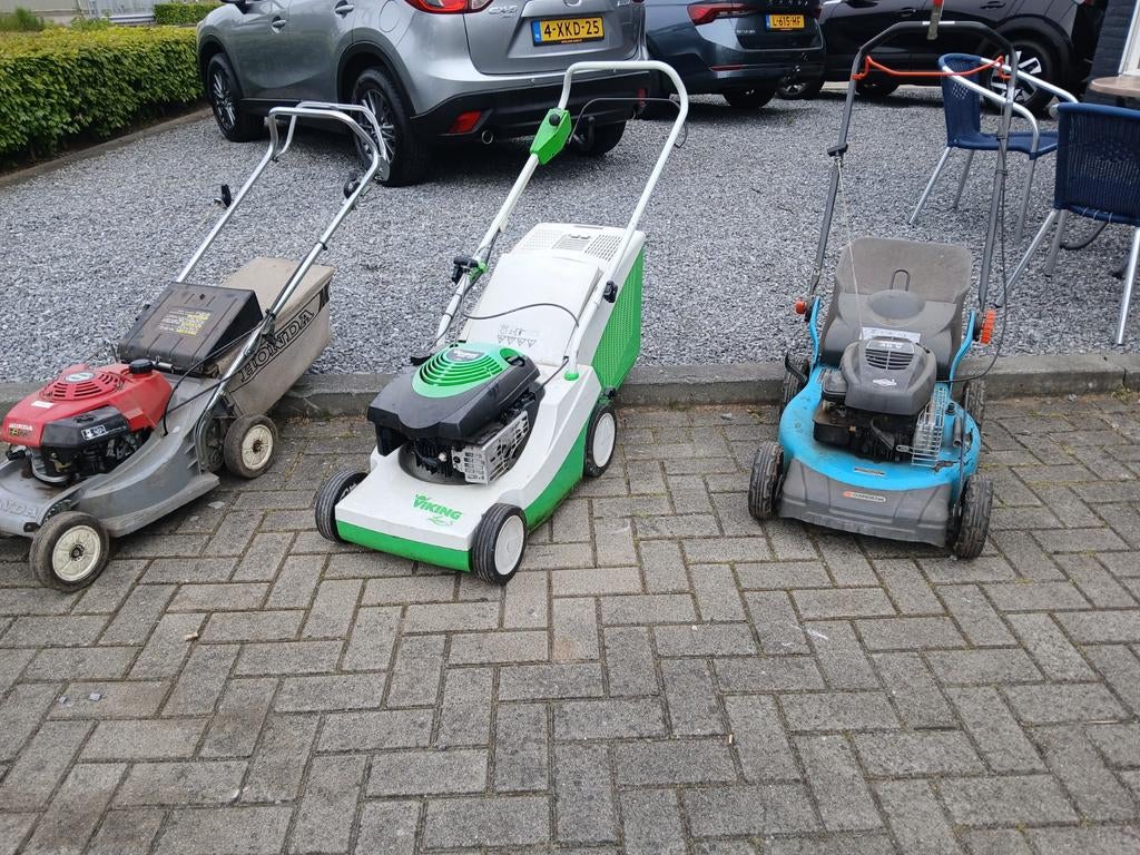 Grasmaaier motormaaier 3 stuks, Ophalen, Info@tommysmit.nl, Gebruikt, 7008AR