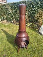 Terras haard gietijzer, Ophalen of Verzenden, Gebruikt