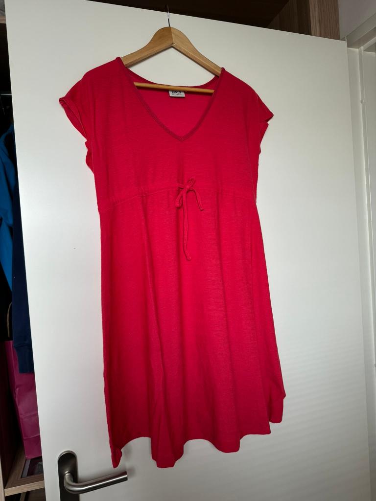 Only maternity roze positiejurk - maat M, Kleding | Dames, Positiekleding, Maat 38/40 (M), Only Maternity, Jurk, Ophalen of Verzenden