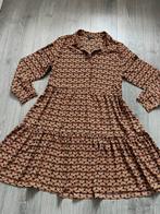 Norah zwierige jurk maat 44, Bruin, Maat 42/44 (L), Ophalen of Verzenden, Zo goed als nieuw