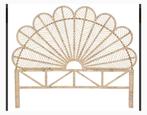 Hoofdbord rotan, Ophalen, Tweepersoons, Zo goed als nieuw, 180 cm
