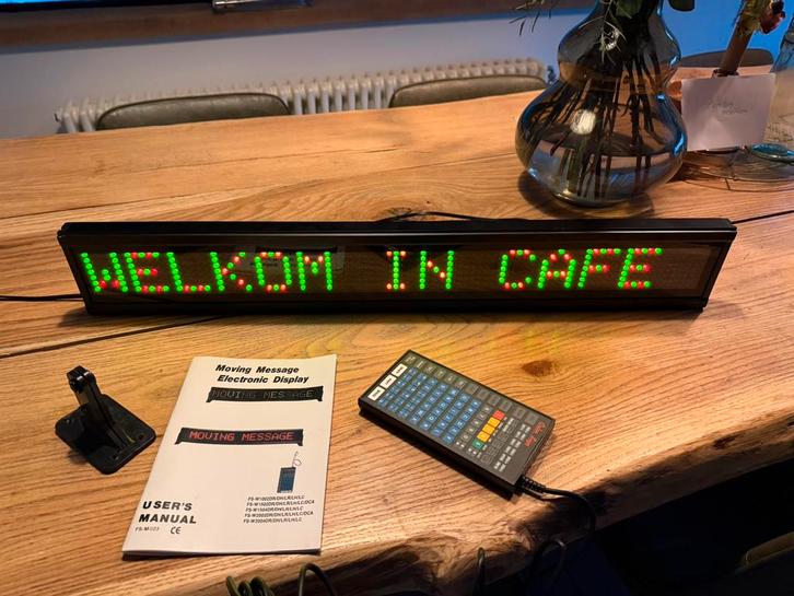 Lichtkrant leuk voor de mancave, Hobby en Vrije tijd, Elektronica-componenten, Zo goed als nieuw, Ophalen of Verzenden