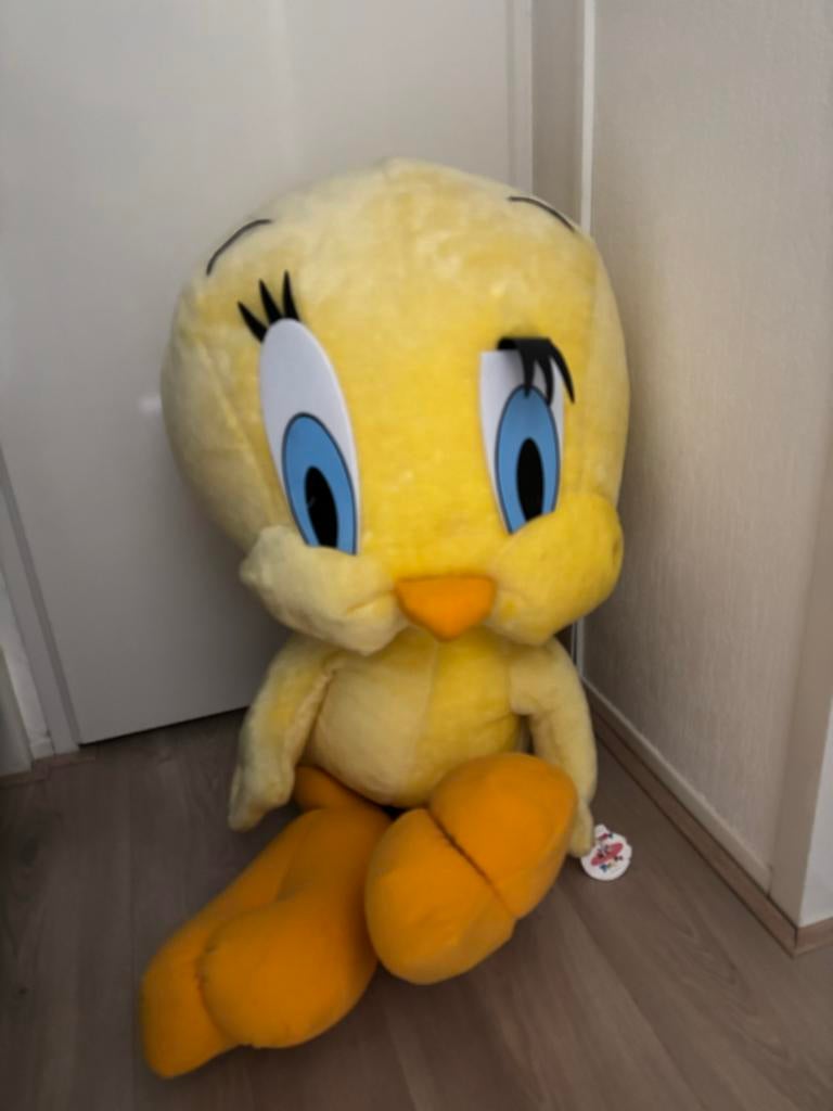 Grote Tweety knuffel - 70 cm hoog, Ophalen, Gebruikt, Overige merken, Overige typen