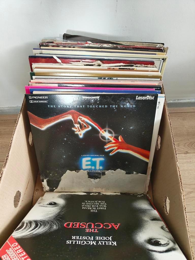 43 Laserdiscs! Veel klassiekers en blockbusters, Alle leeftijden, Ophalen of Verzenden, Gebruikt