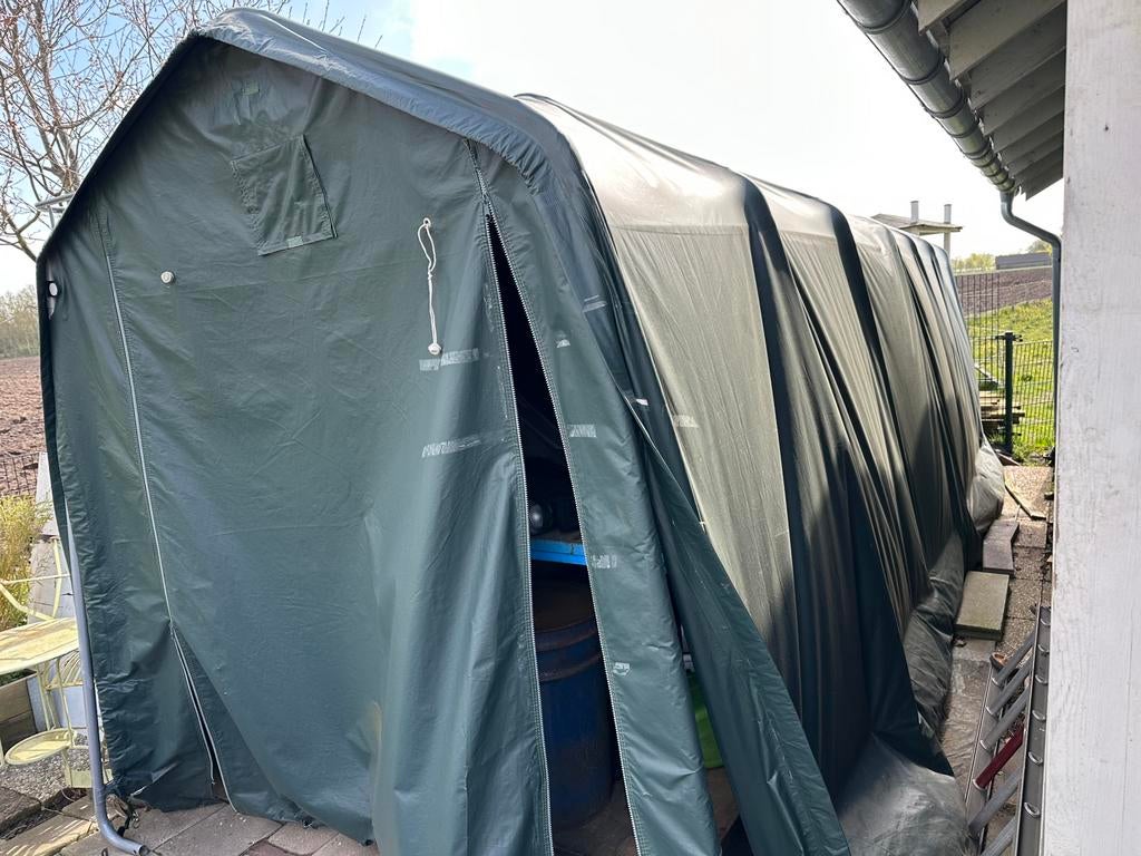 Garagetent, Ophalen, Zo goed als nieuw, Tot en met 2