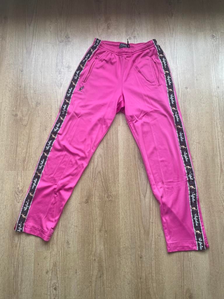 Roze Australian Gabber Trainingsbroek, Zwart, Ophalen of Verzenden, Gedragen, Maat 46/48 (XL) of groter