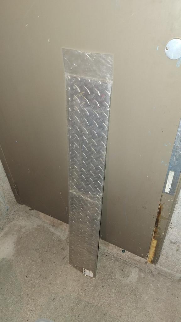 Aluminium traanplaat 1000x150mm Haarlem, Doe-het-zelf en Verbouw, Metalen, Ophalen, Nieuw, Aluminium