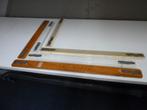 tekentafel liniaal, Ophalen of Verzenden, Gebruikt, Minder dan 130 cm