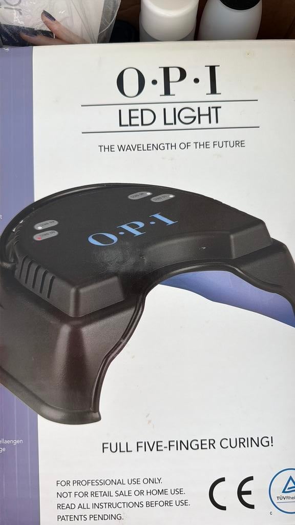 OPI LAMP - NAGELS GELLAK, Ophalen, Gebruikt