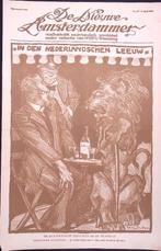 Spotprent over de pro-Engelse Telegraaf tijdens Eerste Werel, Ophalen