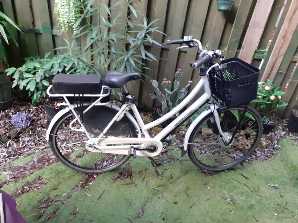 Electrische Sparta pick up Transport dames/oma  8 speed, 51 tot 55 cm, Ophalen, Gebruikt, Sparta