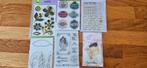 6x clear stamps, Ophalen of Verzenden, Nieuw, Clearstamp