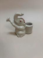 Vintage olifantje kandelaar/pennenhouder, Ophalen of Verzenden