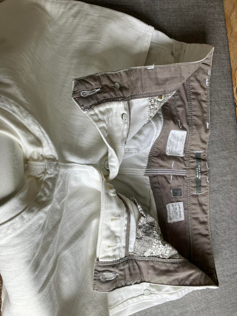 Chasin heren jeans wit, Kleding | Heren, Spijkerbroeken en Jeans, Ophalen of Verzenden, Nieuw, Wit, W32 (confectie 46) of kleiner