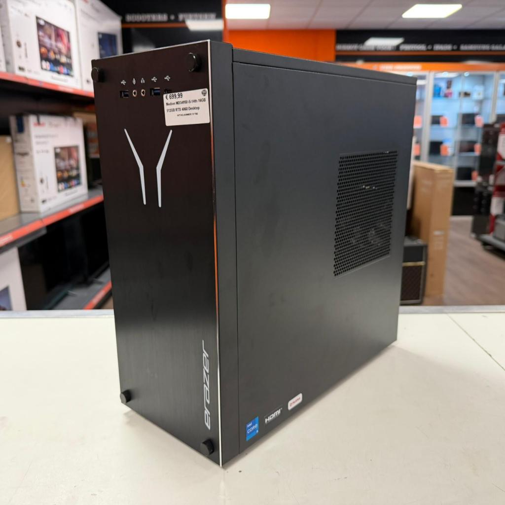 Medion MD34950 i5-14th 16GB 512GB RTX 4060 Desktop, Medion, Zo goed als nieuw, Support@medion.com, Medion AG
Am Zehnthof 77
45307 Essen
Germany