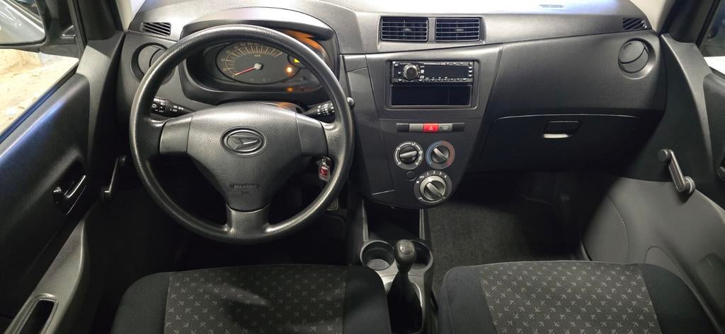 Daihatsu Cuore 1.0 5D 2008 Grijs, Auto's, Voorwielaandrijving, Stof, 600 kg, Zwart