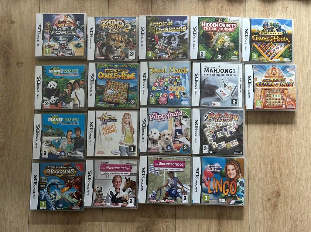 Ds games alles voor €15, Spelcomputers en Games, Avontuur en Actie, 1 speler, Ophalen of Verzenden, Zo goed als nieuw