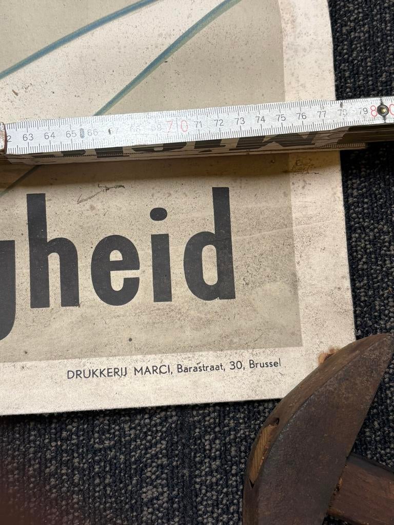 AC poster, Verzamelen, Posters, Ophalen of Verzenden, Canvas of Doek, A1 t/m A3, Reclame