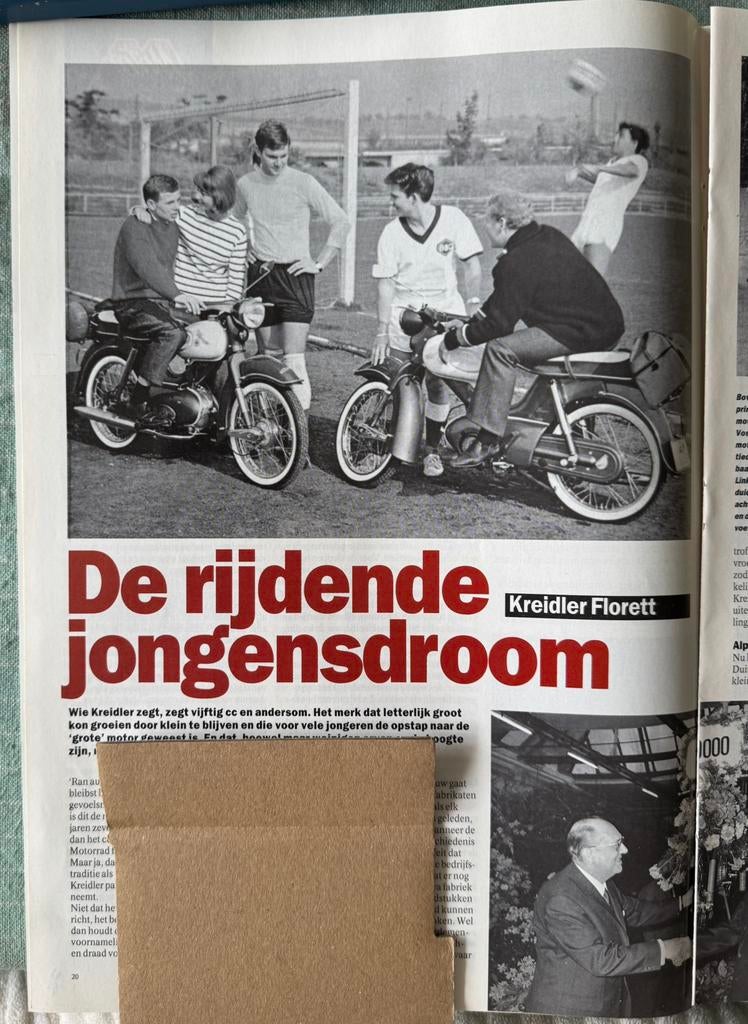 Artikel 1995 Kreidler Florett, Verzenden, Zo goed als nieuw, Motoren