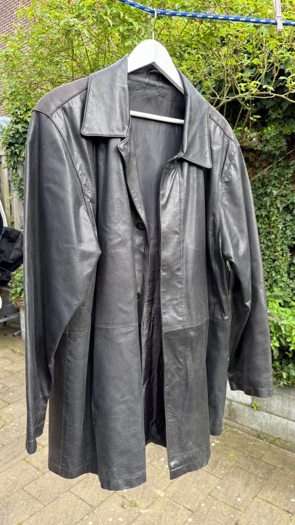 Lederen colbertjas, Ophalen, Zo goed als nieuw, Bruin