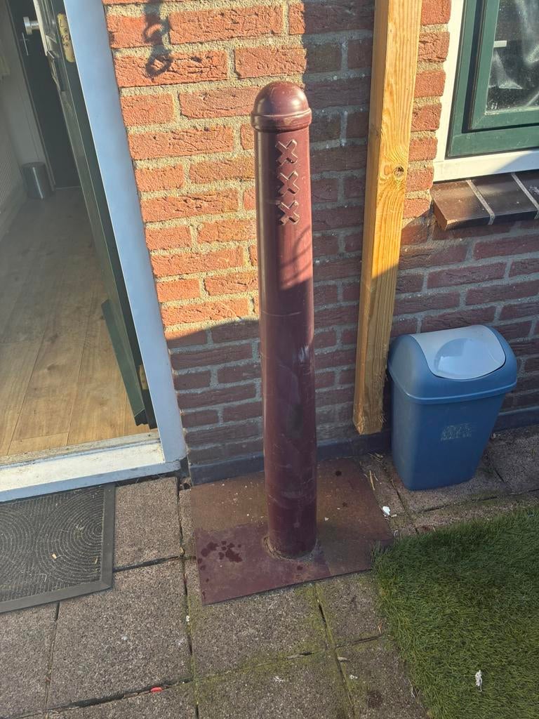 Amsterdams paaltje, Ophalen of Verzenden, Zo goed als nieuw, Minder dan 180 cm, Palen