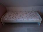 1 persoonsbed 90x200, Ophalen, 90 cm, Eenpersoons, Wit