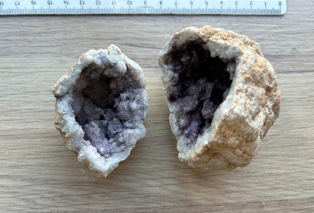 Amethist geode, Verzamelen, Mineralen en Fossielen, Ophalen of Verzenden, Mineraal