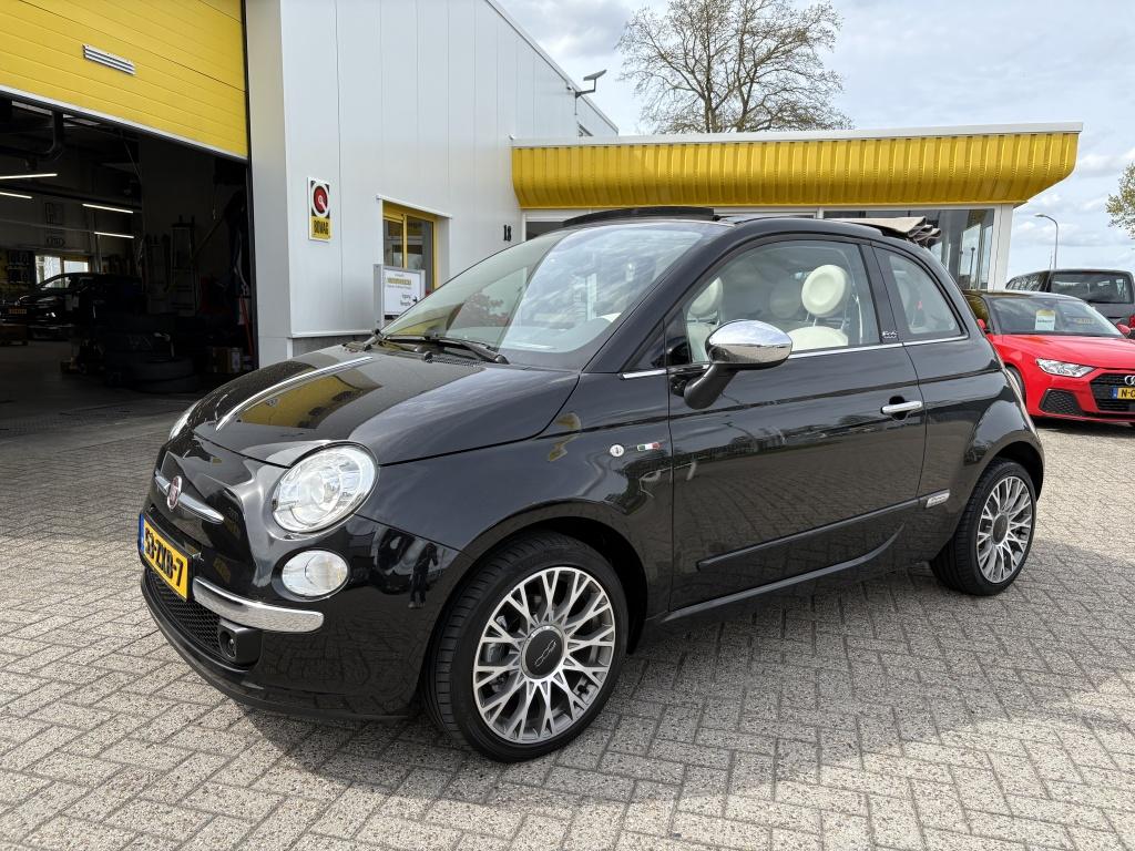 Fiat 500C 0.9 TwinAir Rock Cruisecontrol Leer Clima Xenon, 945 kg, Euro 5, 86 pk, Gebruikt