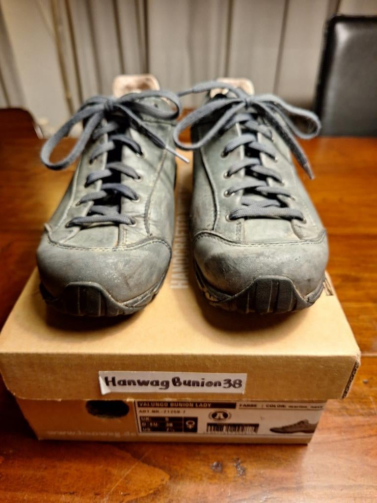 Super fijne Hanwag Bunion Lady 4 daagse schoen leer mt.38, Ophalen of Verzenden, Gebruikt, Schoenen