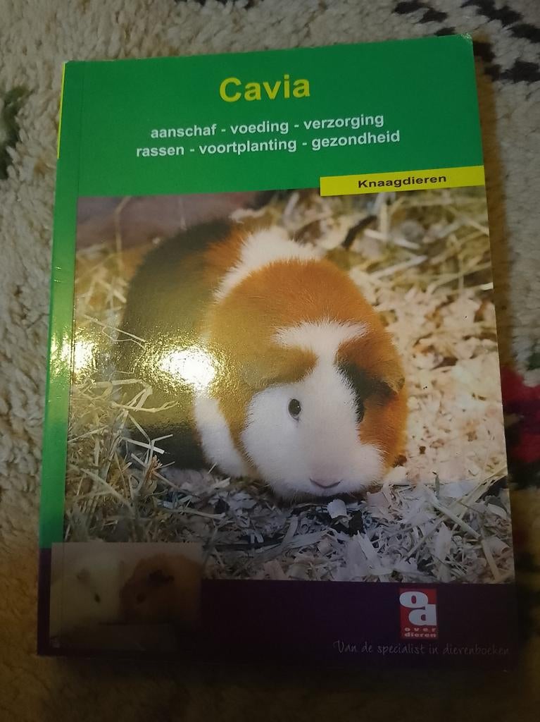 Cavia boek: aanschaf, voeding, verzorging, rassen, Boeken, Ophalen of Verzenden