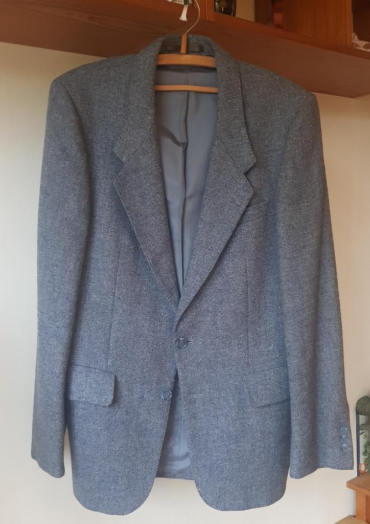 Jasje colbert van Gils maat 48 (ca.), Kleding | Heren, Kostuums en Colberts, Maat 48/50 (M), Zo goed als nieuw, Grijs, Van Gils