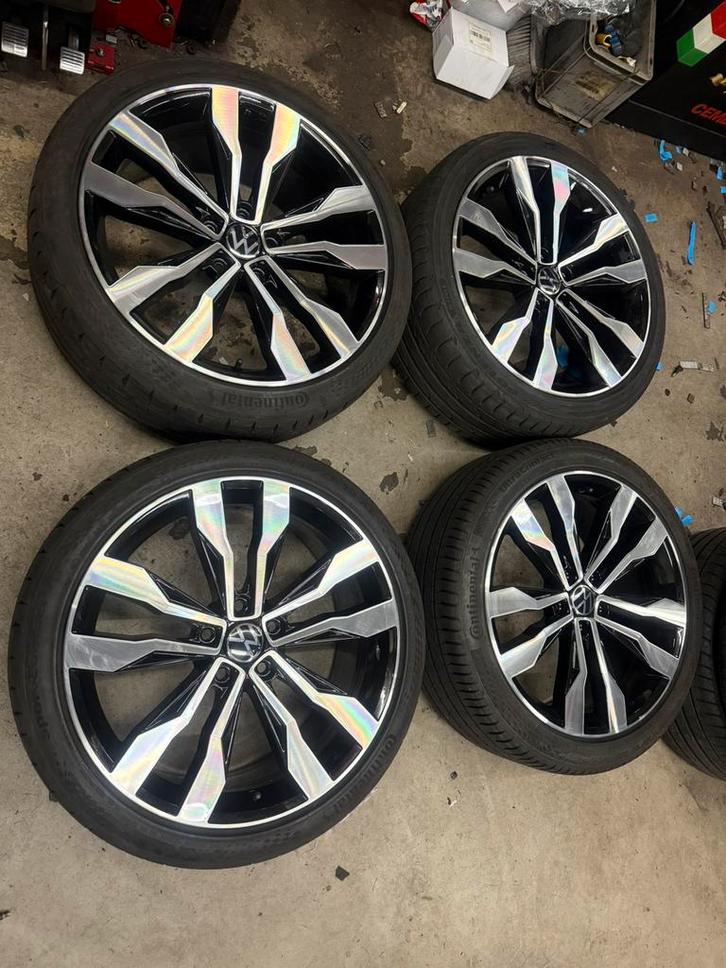 Volkswagen suzuka r velgen troc 19 inch touran golf caddy, Auto-onderdelen, Banden en Velgen, Banden en Velgen, Zomerbanden, 19 inch