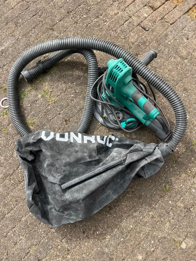 Lixadora VONROC Telescópica de Parede 1050W-225Mm Incl Saco de Coleta